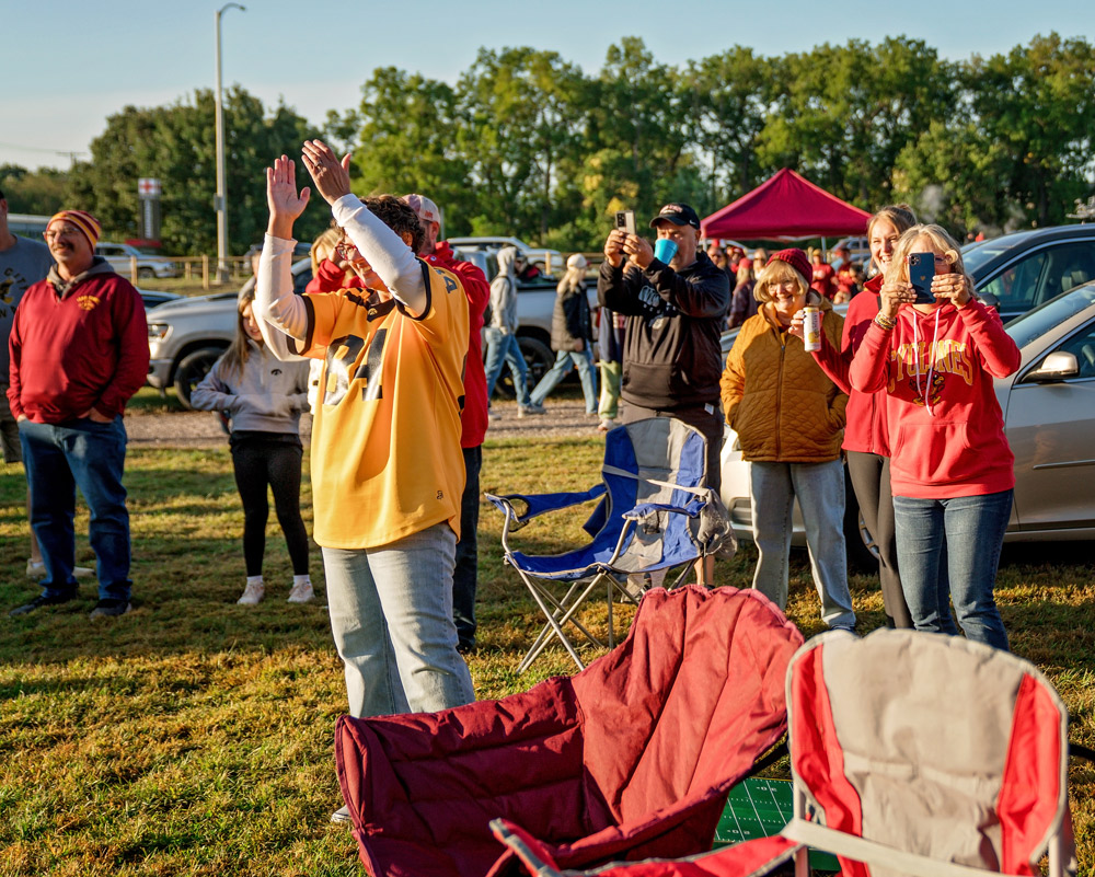 Photos from Saturday, September 6, 2025, Iowa State vs. Iowa football game in Ames, Iowa