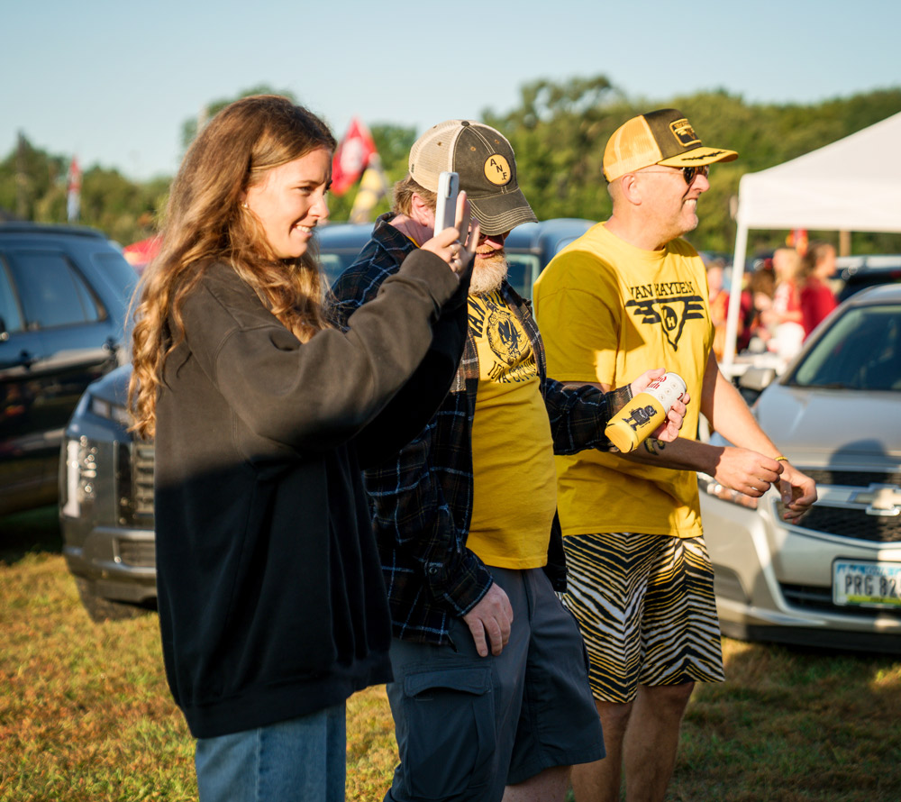 Photos from Saturday, September 6, 2025, Iowa State vs. Iowa football game in Ames, Iowa