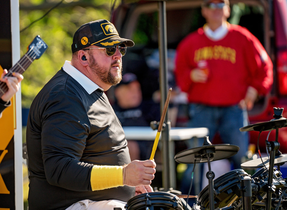 Photos from Saturday, September 6, 2025, Iowa State vs. Iowa football game in Ames, Iowa