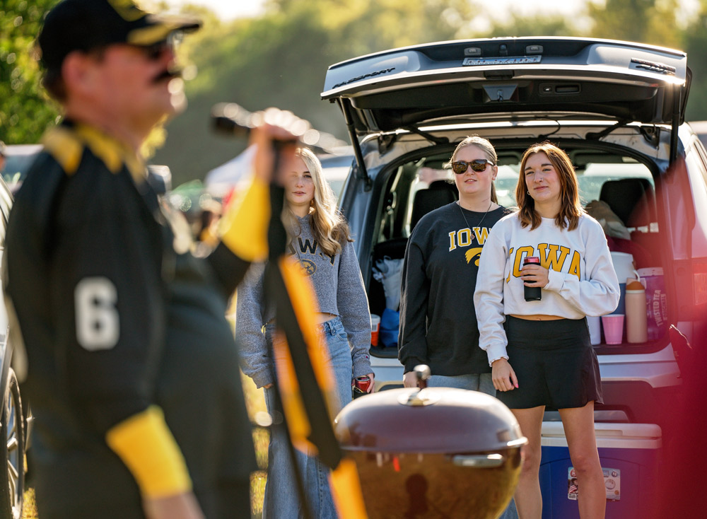 Photos from Saturday, September 6, 2025, Iowa State vs. Iowa football game in Ames, Iowa