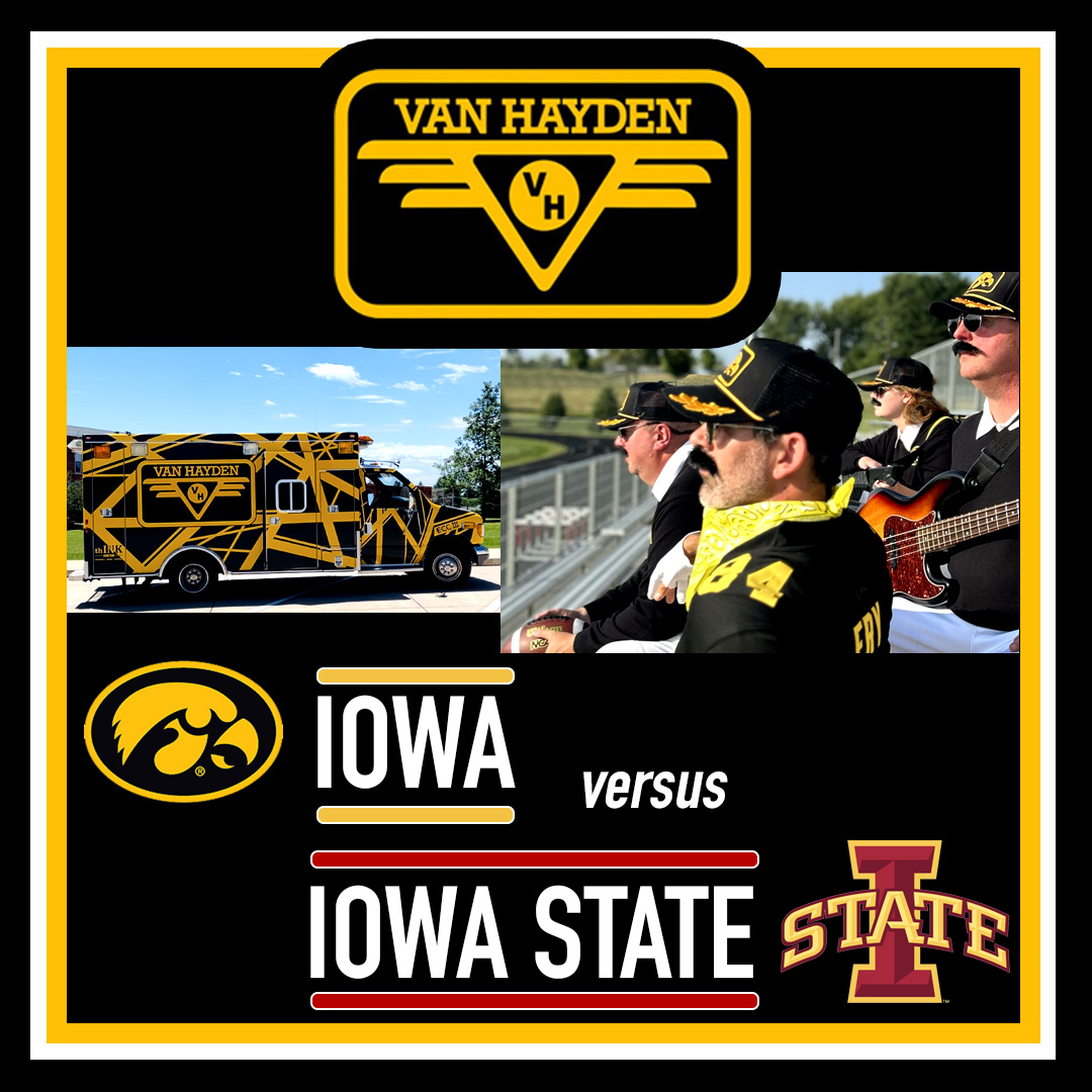 Van Hayden in Ames, Iowa for the Iowa vs. Iowa State football game on Saturday, September 6, 2025.